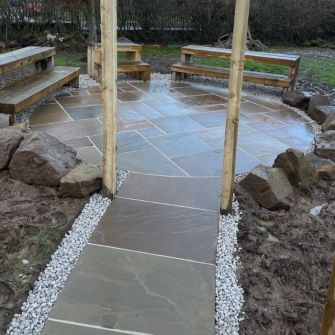 Sandstone Paving | Raj Blend Patio Pack 