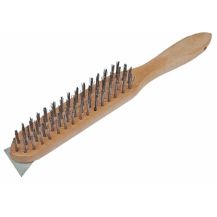 Scratch Brush With Scraper
