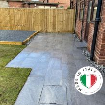 Porcelain Slabs | Outdoor Tiles - Arezzo Dark 900 x 450mm Paving Pack