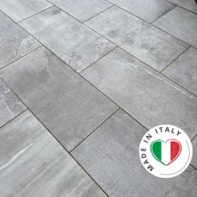 Porcelain Slabs | Outdoor Tiles - Arezzo Silver 900 x 450mm