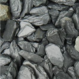 Bags of grey slate 2025