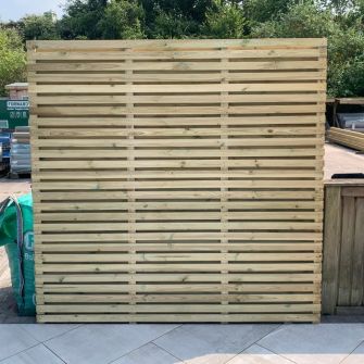 Slatted Fence