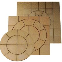 Brown Circle Paving Kits