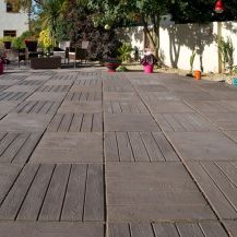 Wood Effect Paving