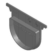 Hauraton Drainage Channel End Cap | D400 to suit Recycfix Plus