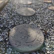 Celestial Moon Stepping Stone