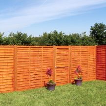 Waney Lap Fence Panel