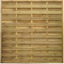 San Remo Flat Top Fence Panel