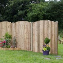 Bow Top Fence Panel