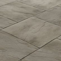 Riven Concrete Paving - Grey