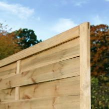 Toulon Flat Top Fence Panel