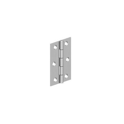 Pair of Silver Butt Hinges