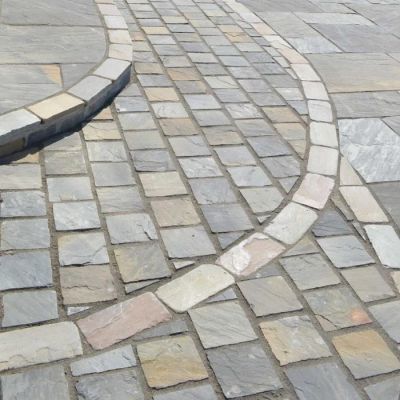 Sandstone Setts | Monsoon Black 150mm x 150mm