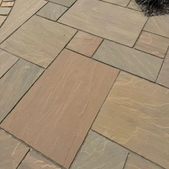 Sandstone Paving | Autumn Brown Patio Pack 15.3m&sup2;