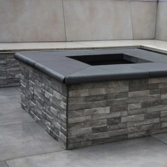 Limestone Bullnosed Coping