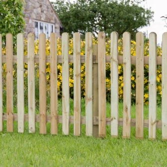 Round Top Picket Fencing