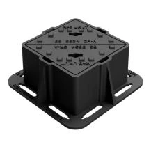 150mm x 150mm D400 ductile iron surface box suitable for utility access and heavy-duty traffic applications