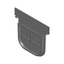 Hauraton Drainage Channel End Cap | B125 to suit Drivetec