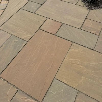 Sandstone Paving | Autumn Brown Patio Pack 15.3m²