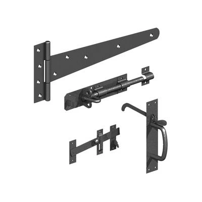Gate Latch Kit - Black