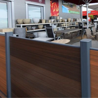 Composite Fencing | Walnut Pack of 3 Boards 