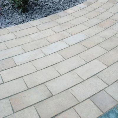 Sandstone Setts | Dunmore Cream 200mm x 100mm