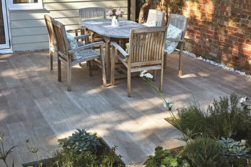 How do you clean and look after porcelain paving?