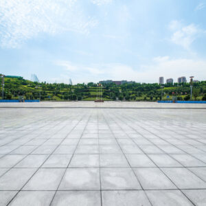 Porcelain vs sandstone paving