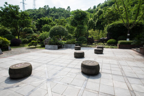Why do you need to edge porcelain paving?