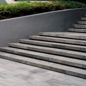Can you use porcelain on steps?