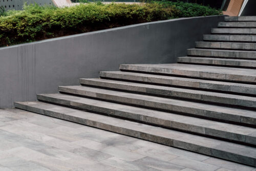 Can you use porcelain on steps?