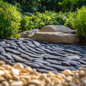 How to prepare the ground for decorative stone